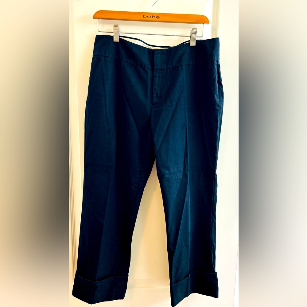 Banana Republic Mid-rise Crop chinos - Black - Sz 10